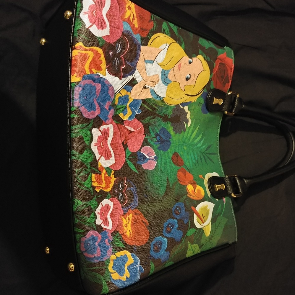 Disney & Loungefly Alice in Wonderland large purse